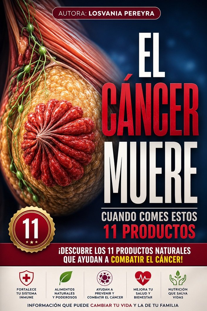 EL CÁNCER MUERE CUANDO COMES ESTOS 11 PRODUCTOS